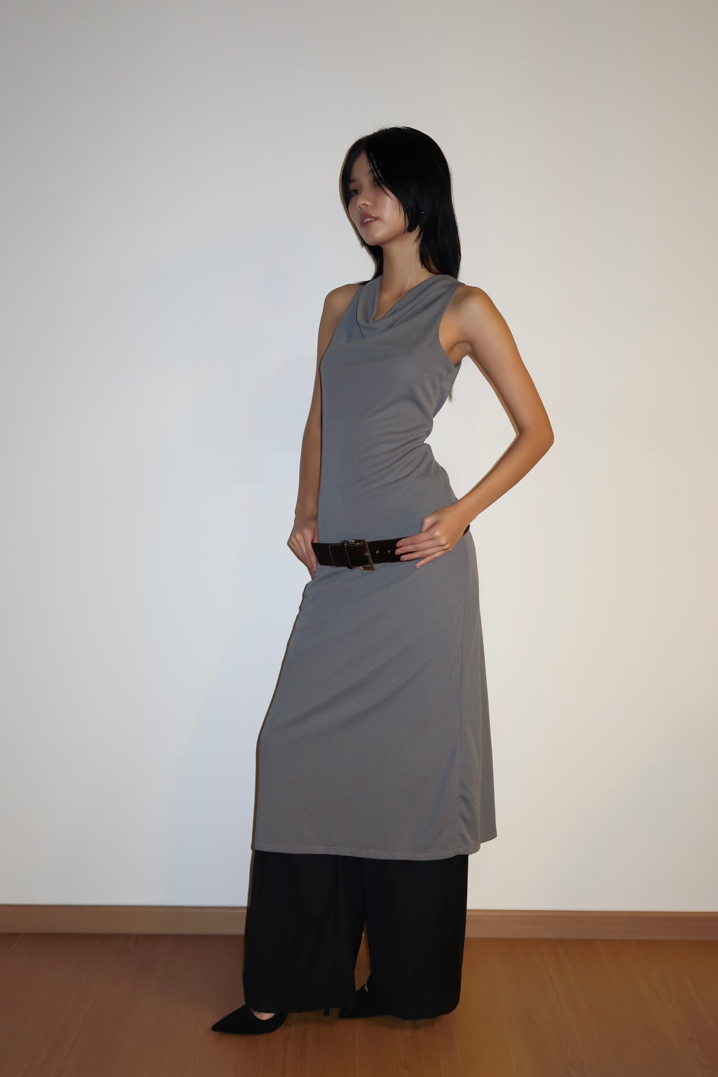 Cowl Neck Dress