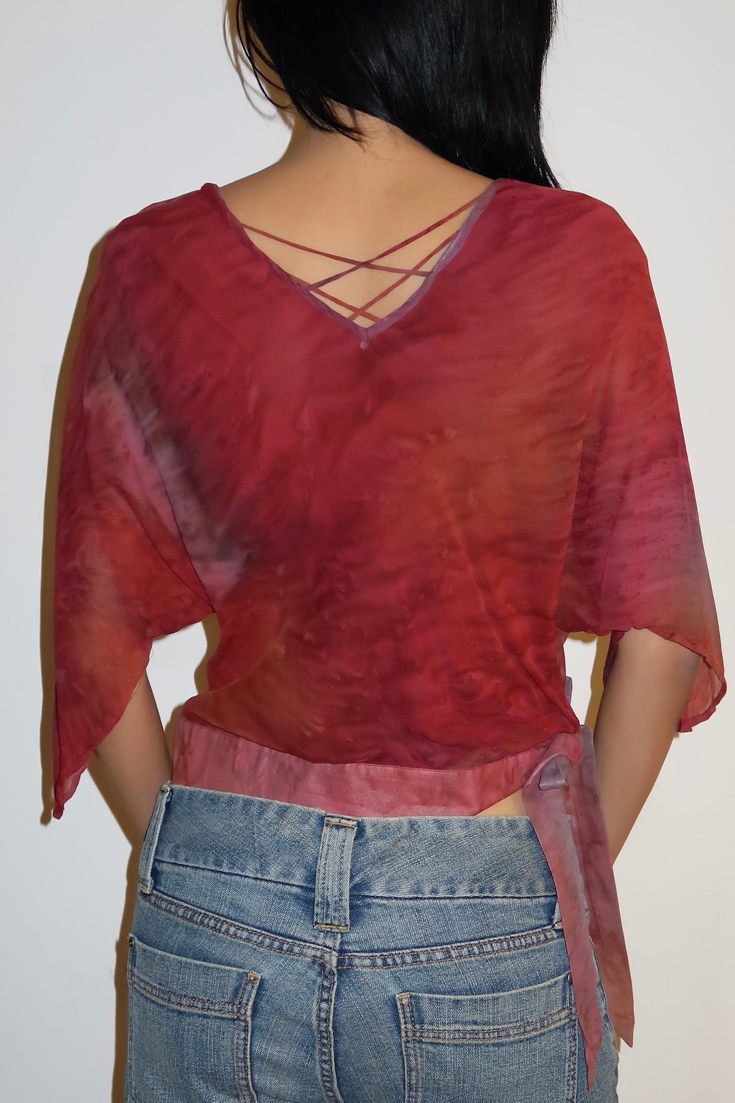 Colourful Silk Top