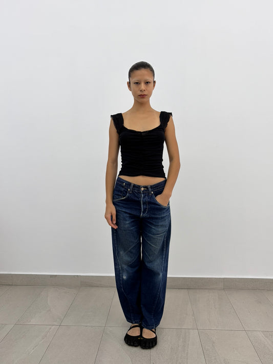 Levis Dark Blue Engineer Jeans