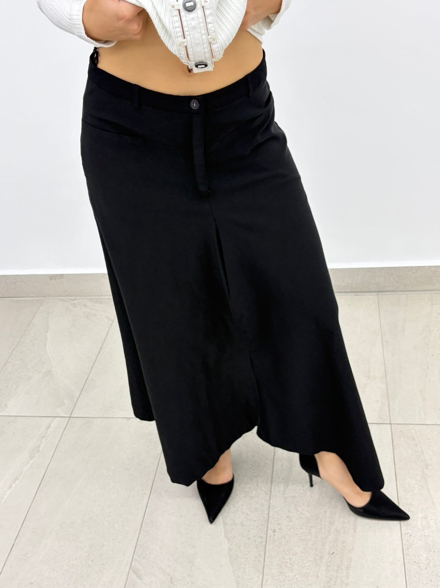 Long Black Maxi Skirt