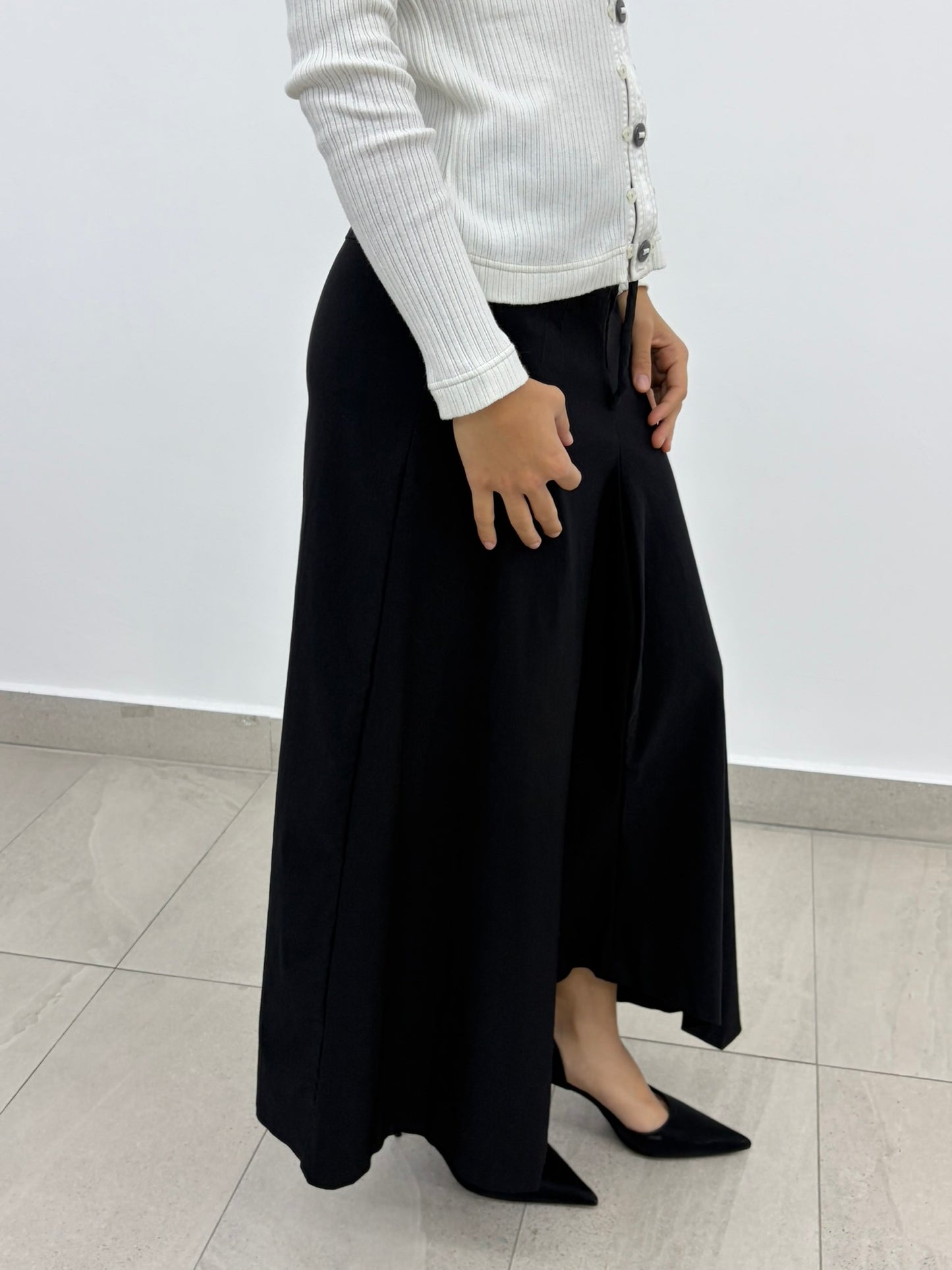 Long Black Maxi Skirt