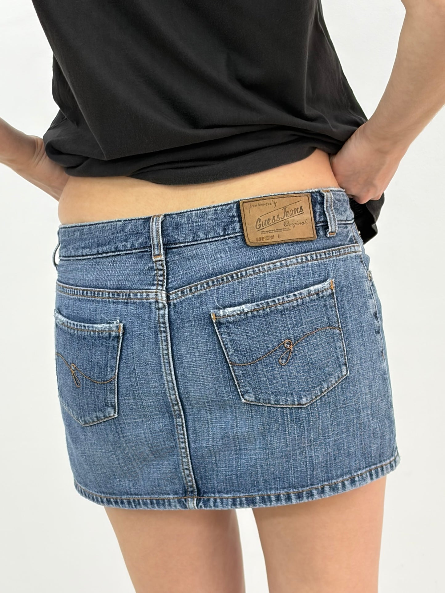 Denim Mini Skirt