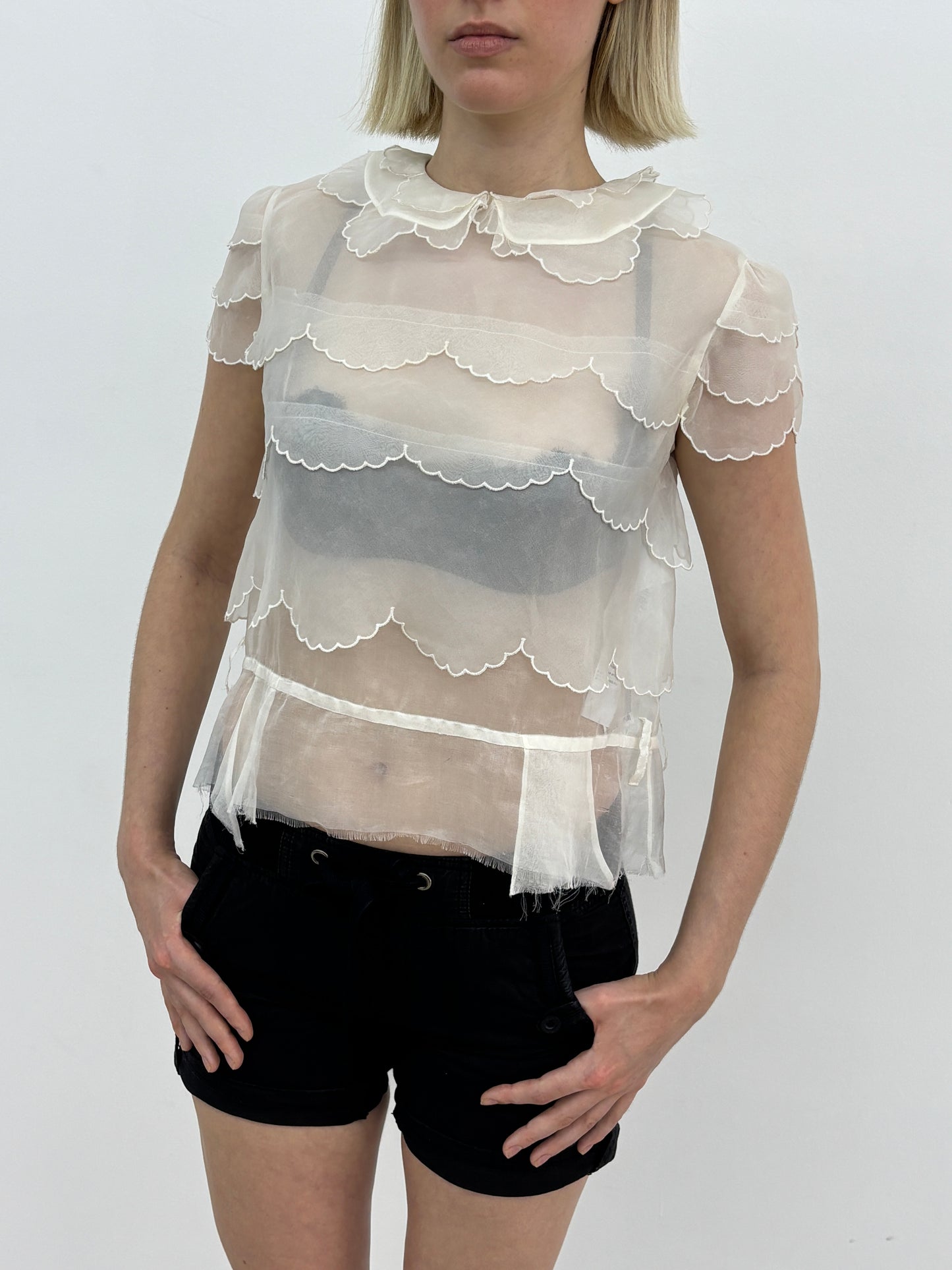 Maison Margiela Organza Top