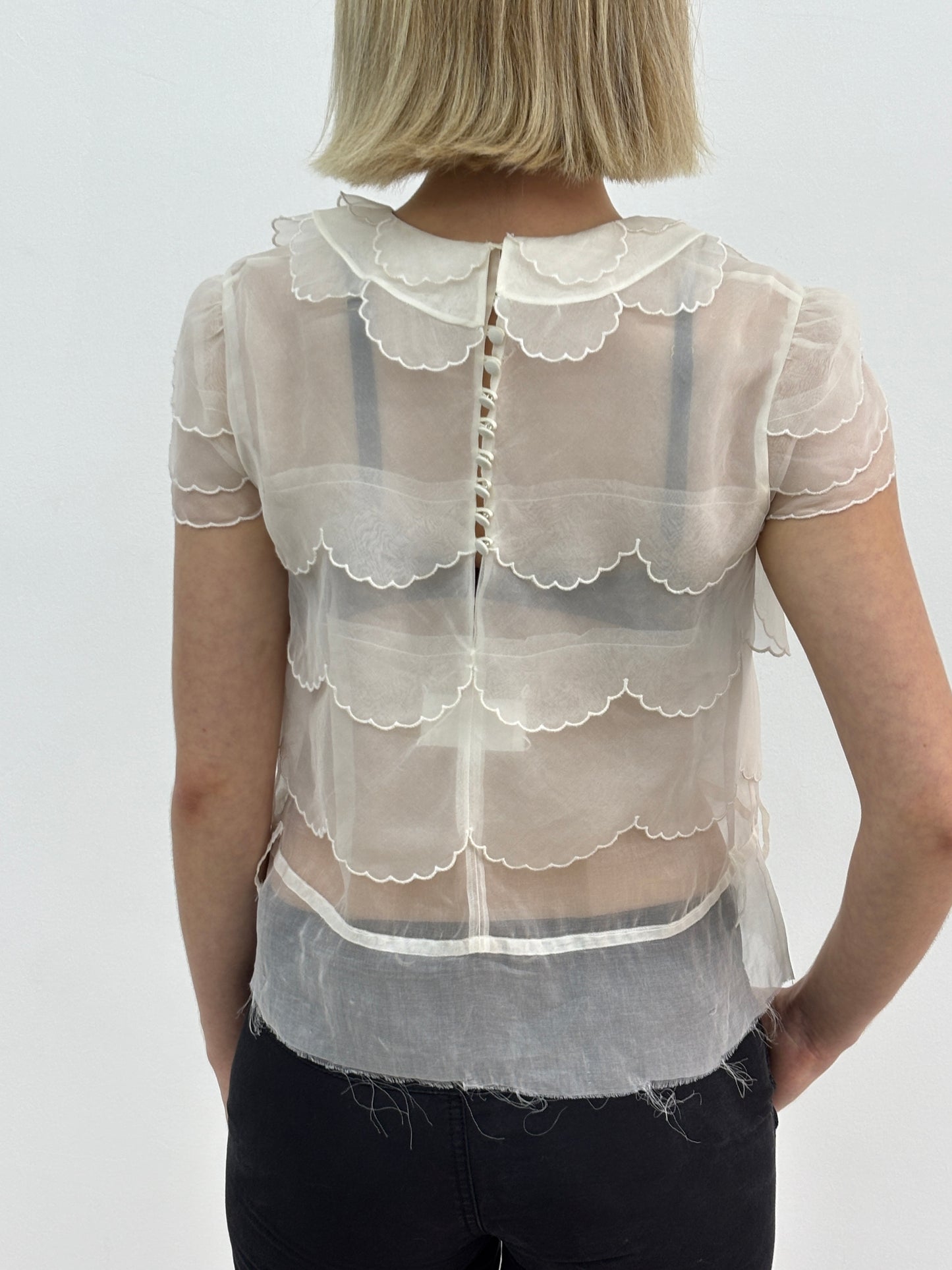 Maison Margiela Organza Top