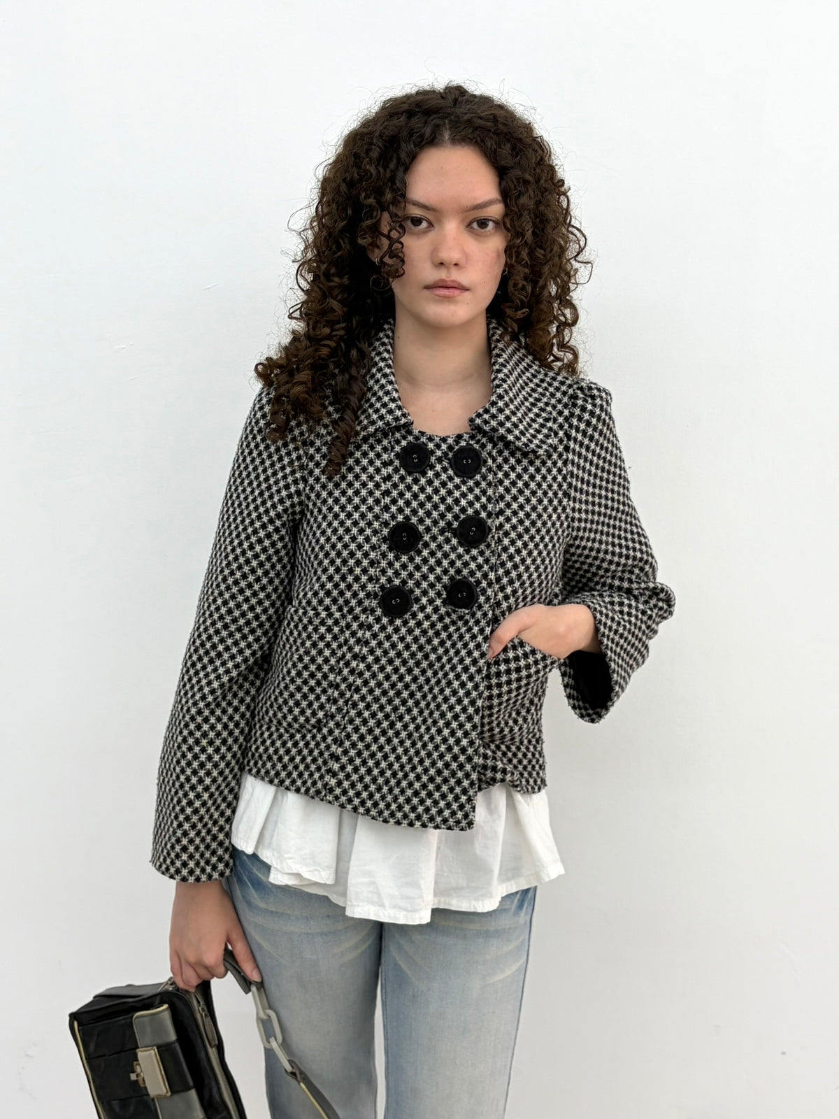 Tweed Pea Coat