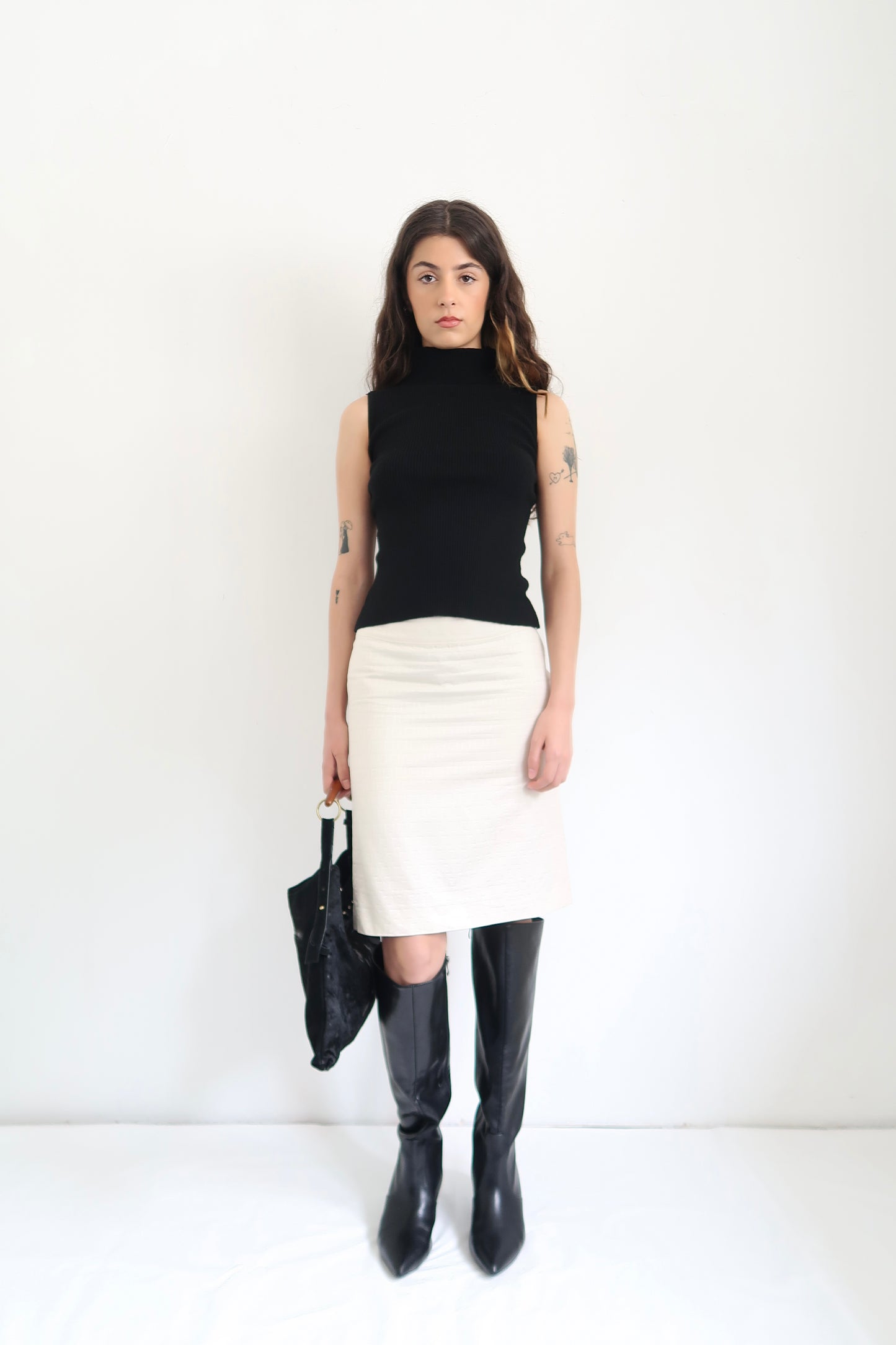 Fendi Monogram Skirt