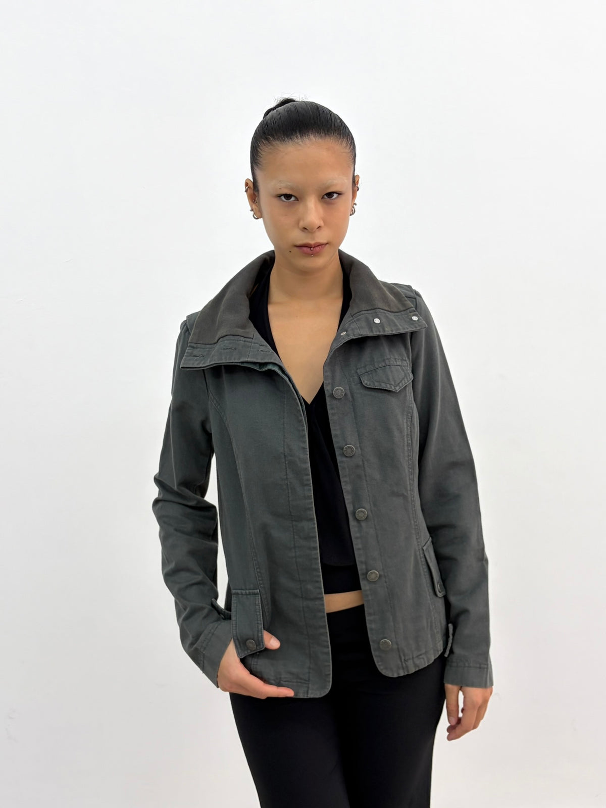 Green Collar Jacket