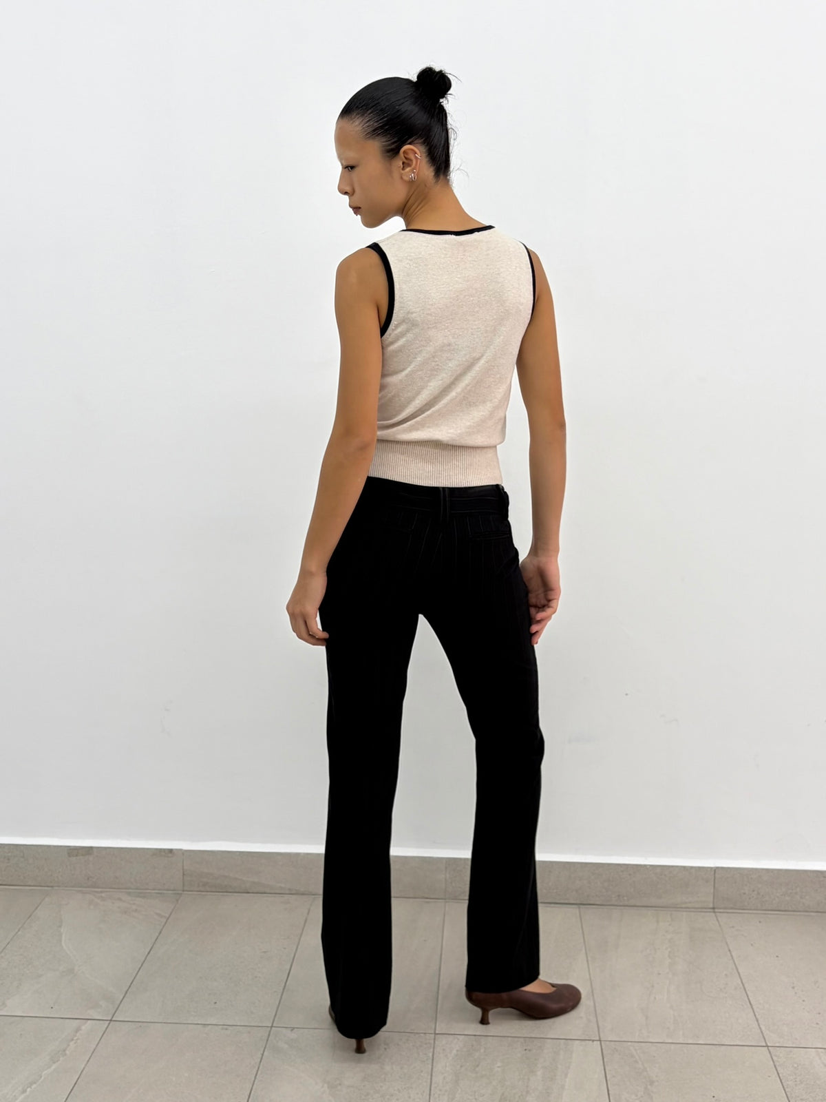 Knit Ruffle Top