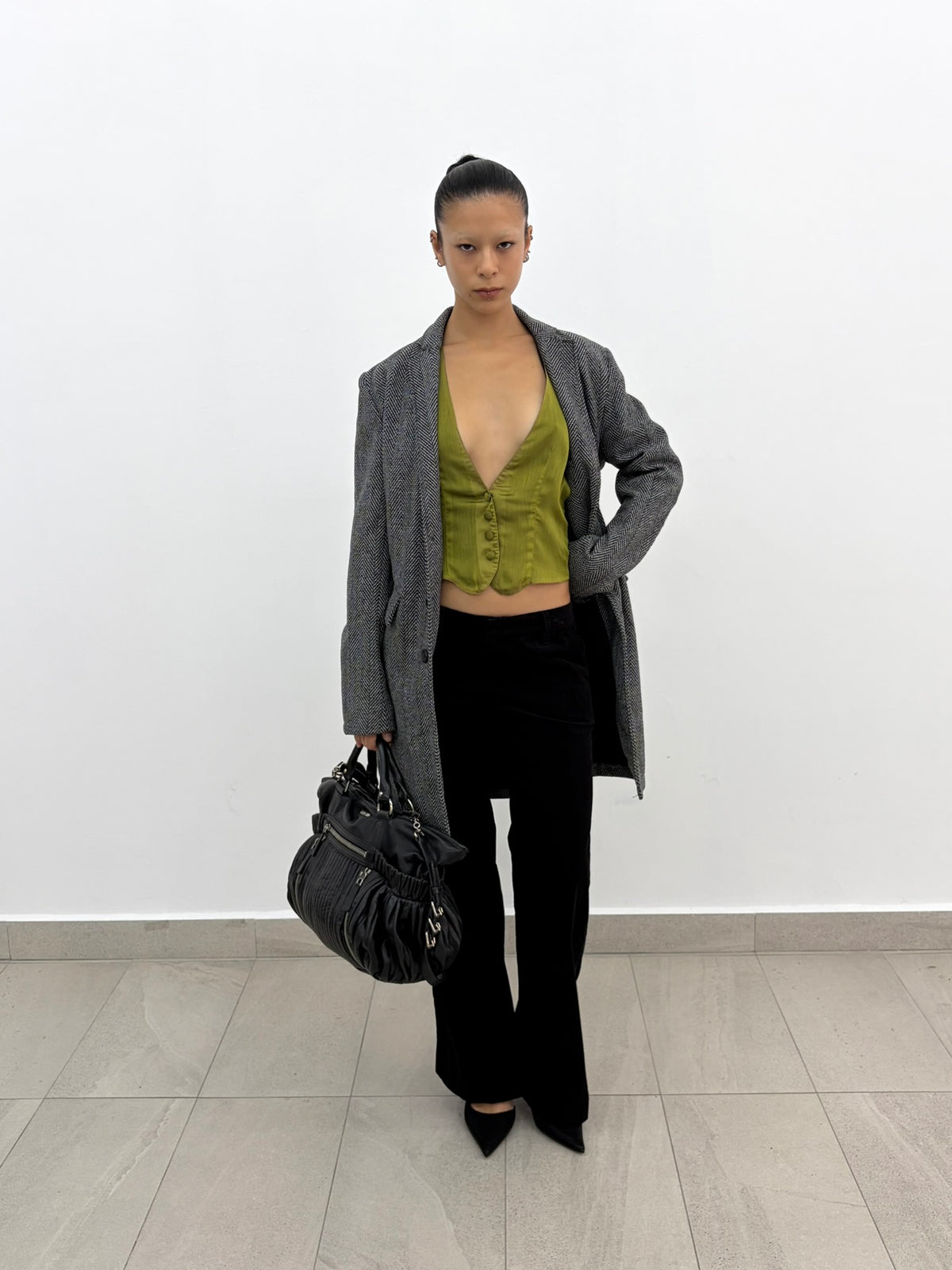 Grey Long Coat