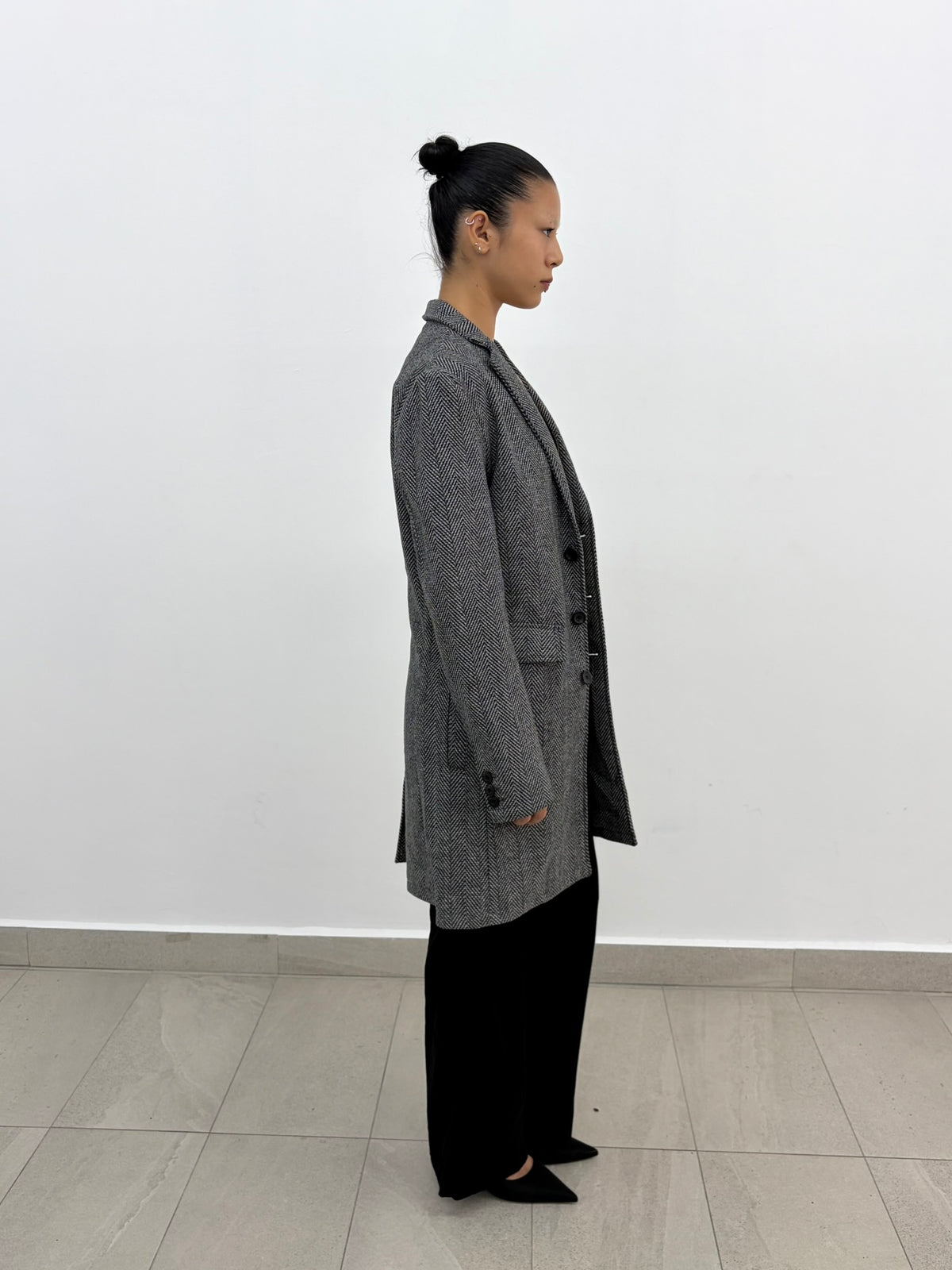 Grey Long Coat
