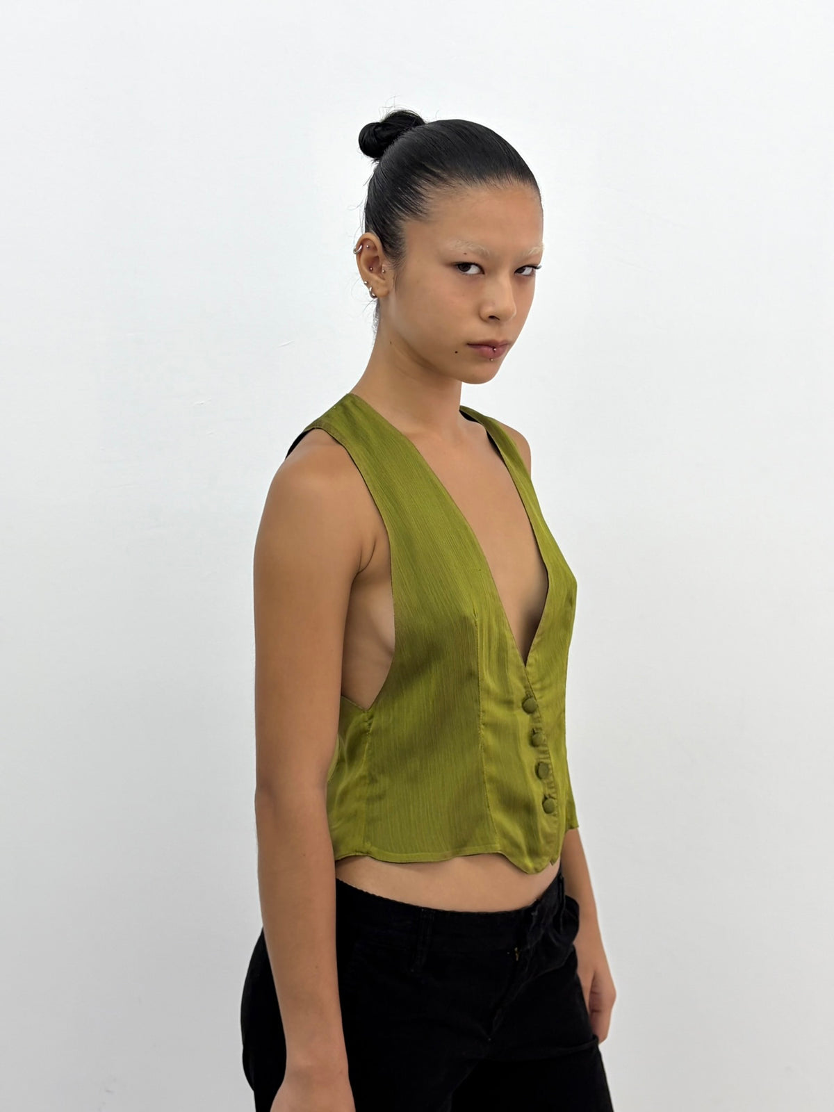 Reversible Green Top
