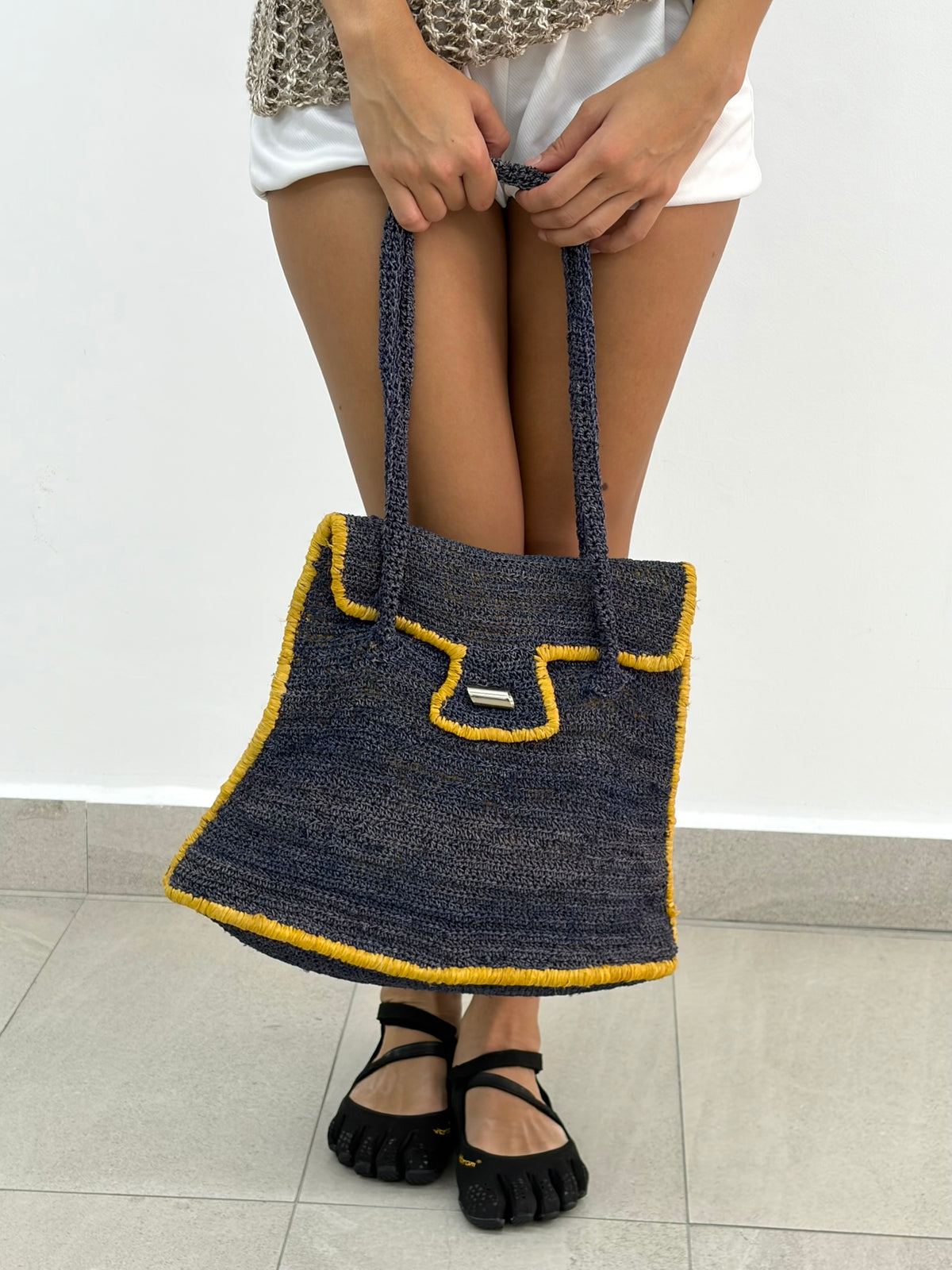 Straw Shoulder Bag