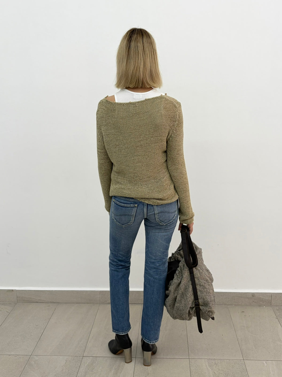 Bead Knit Sweater