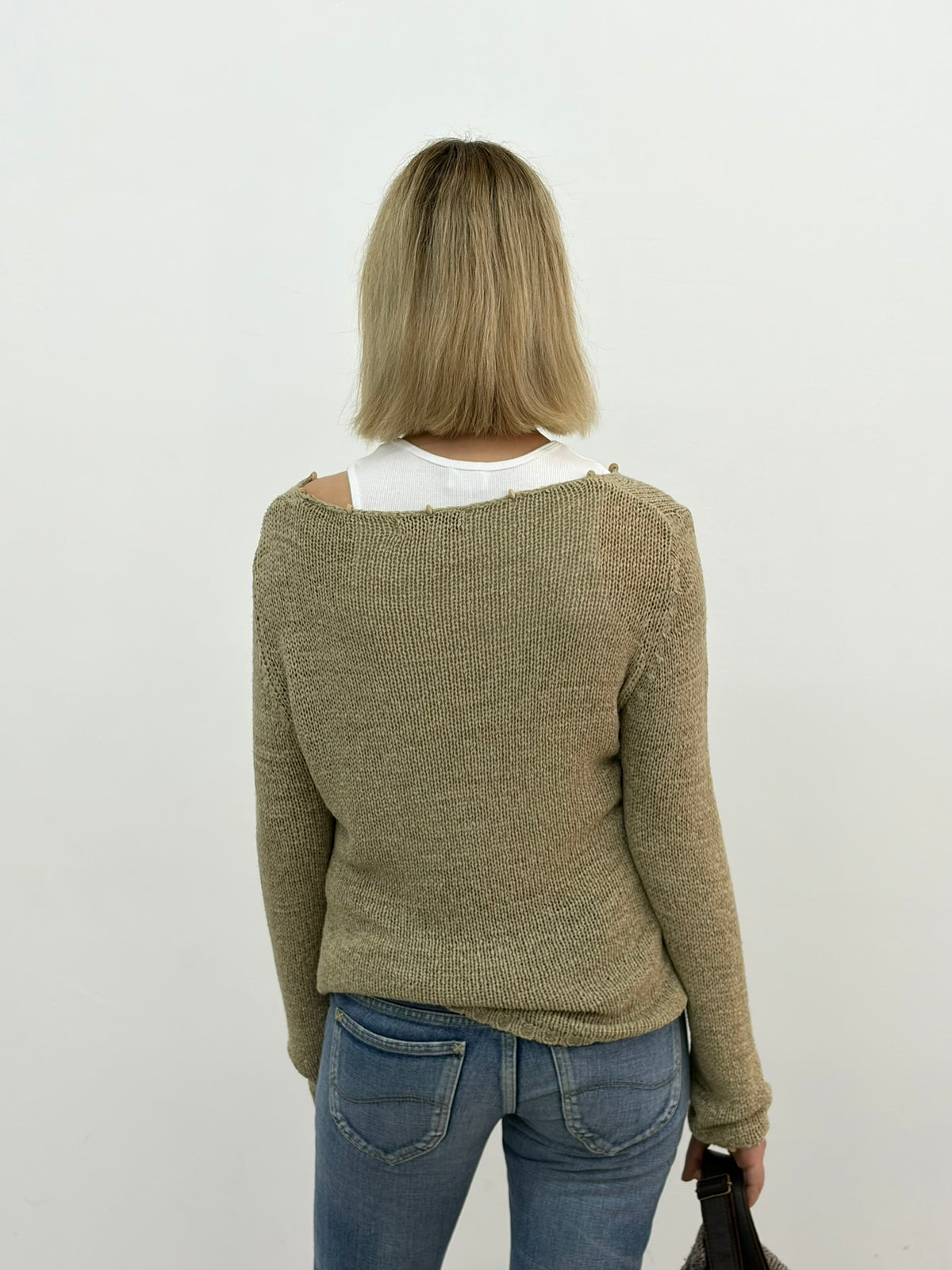 Bead Knit Sweater
