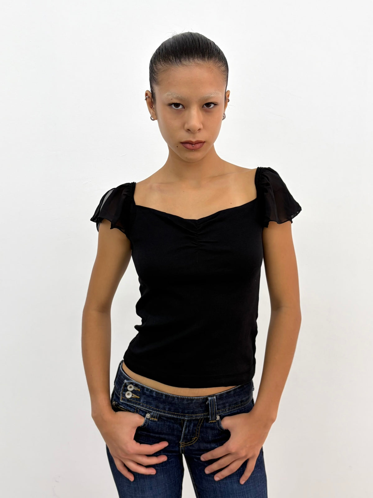 Versatile Ruffle Top