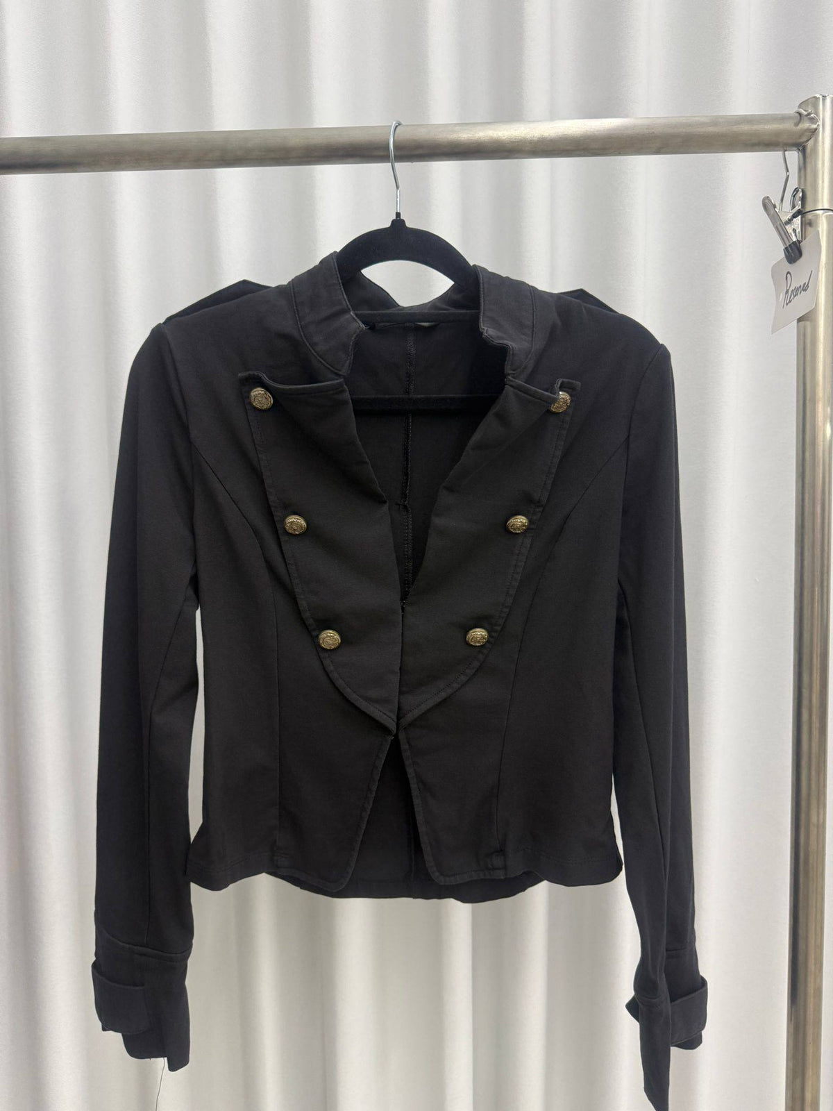 Black Button Jacket