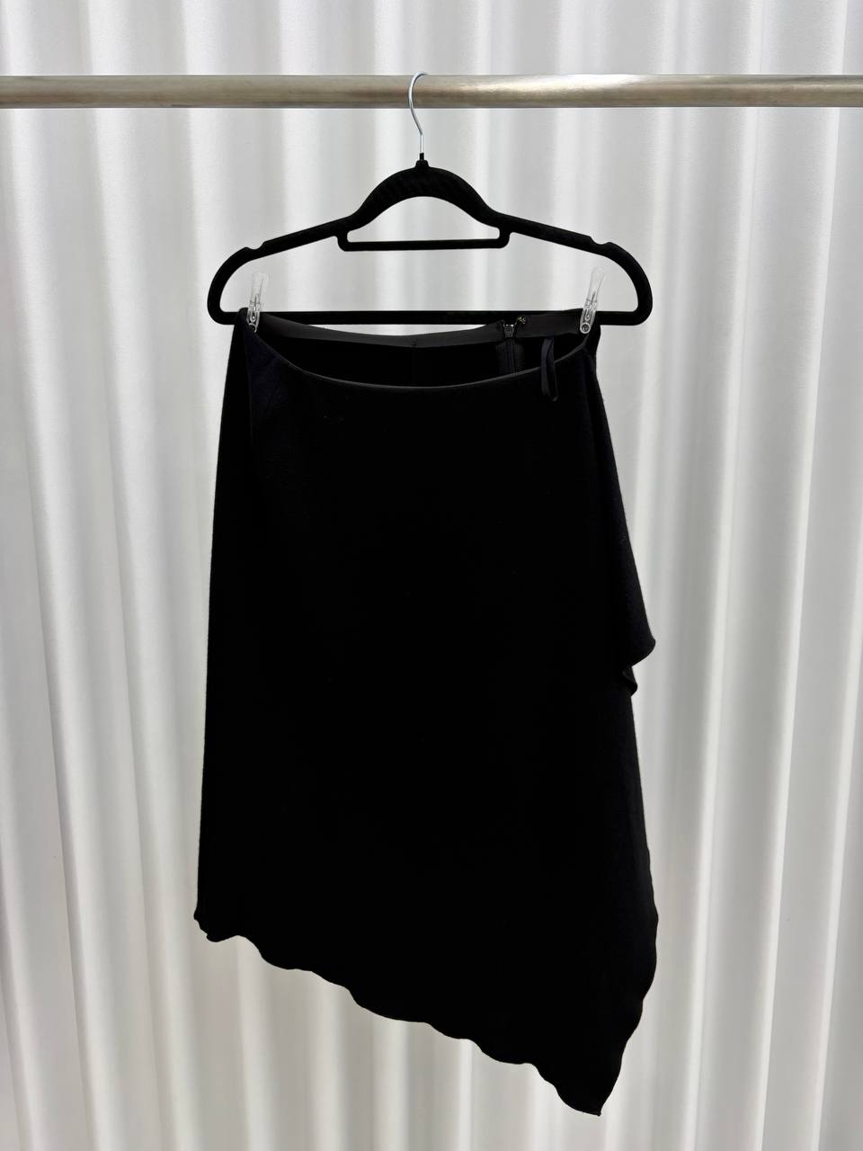Asymmetrical Black Skirt